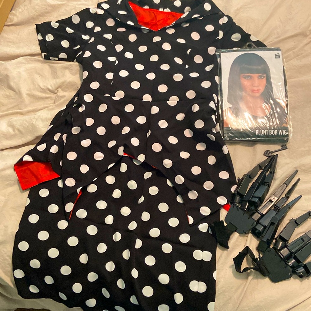 New Evil Mother ‘Coraline’ Halloween costume with accessories
